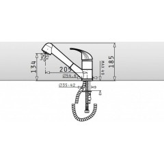 Pyramis Μπαταρία Κουζίνας Festivo Classic Iron Grey (090912401)